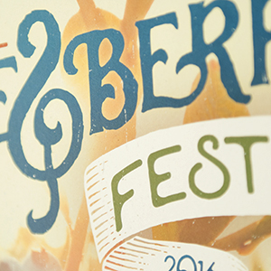 Bluesberry Festival Poster